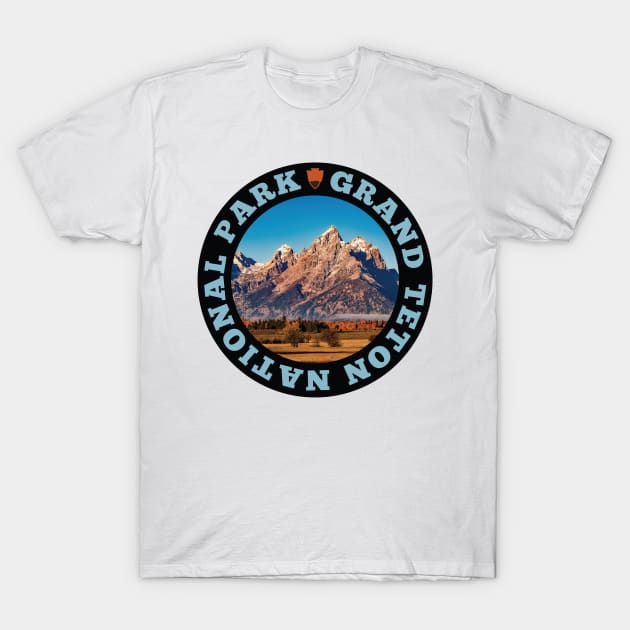 Grand Teton National Park circle T-Shirt by nylebuss